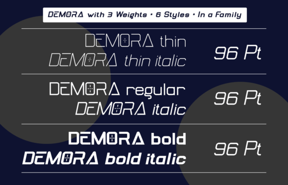 Demora Font - Preview 5