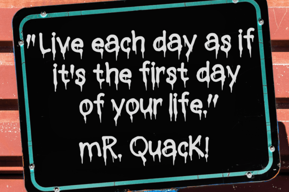 Dripping Marker Font - Preview 2