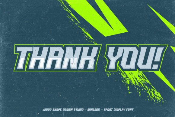 Mineros Font PNG with transparent background - Preview 4