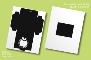 Apple Window Rectangular Box Template · Creative Fabrica