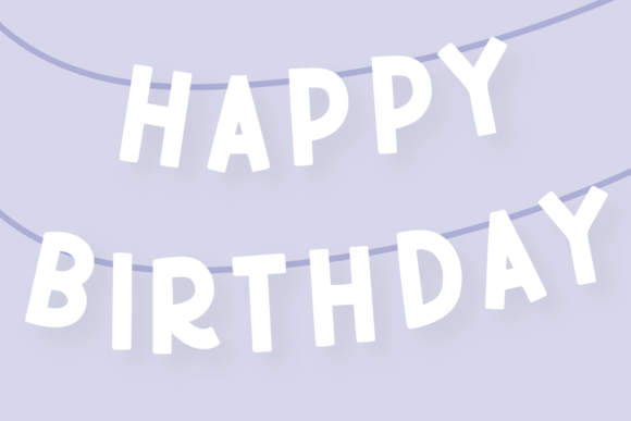 Birthday Party Font - Preview 4
