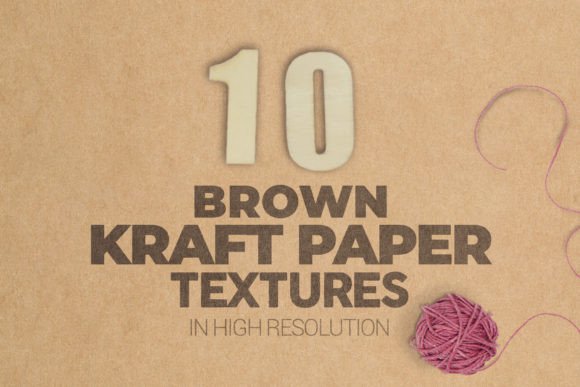 Brown Kraft Paper Textures X10