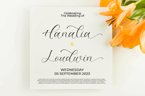Calenterine Font - Preview 1