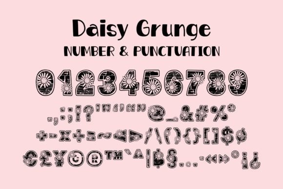 Daisy Grunge Font - Preview 5