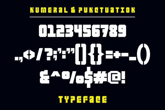 Eraser Font - Preview 3