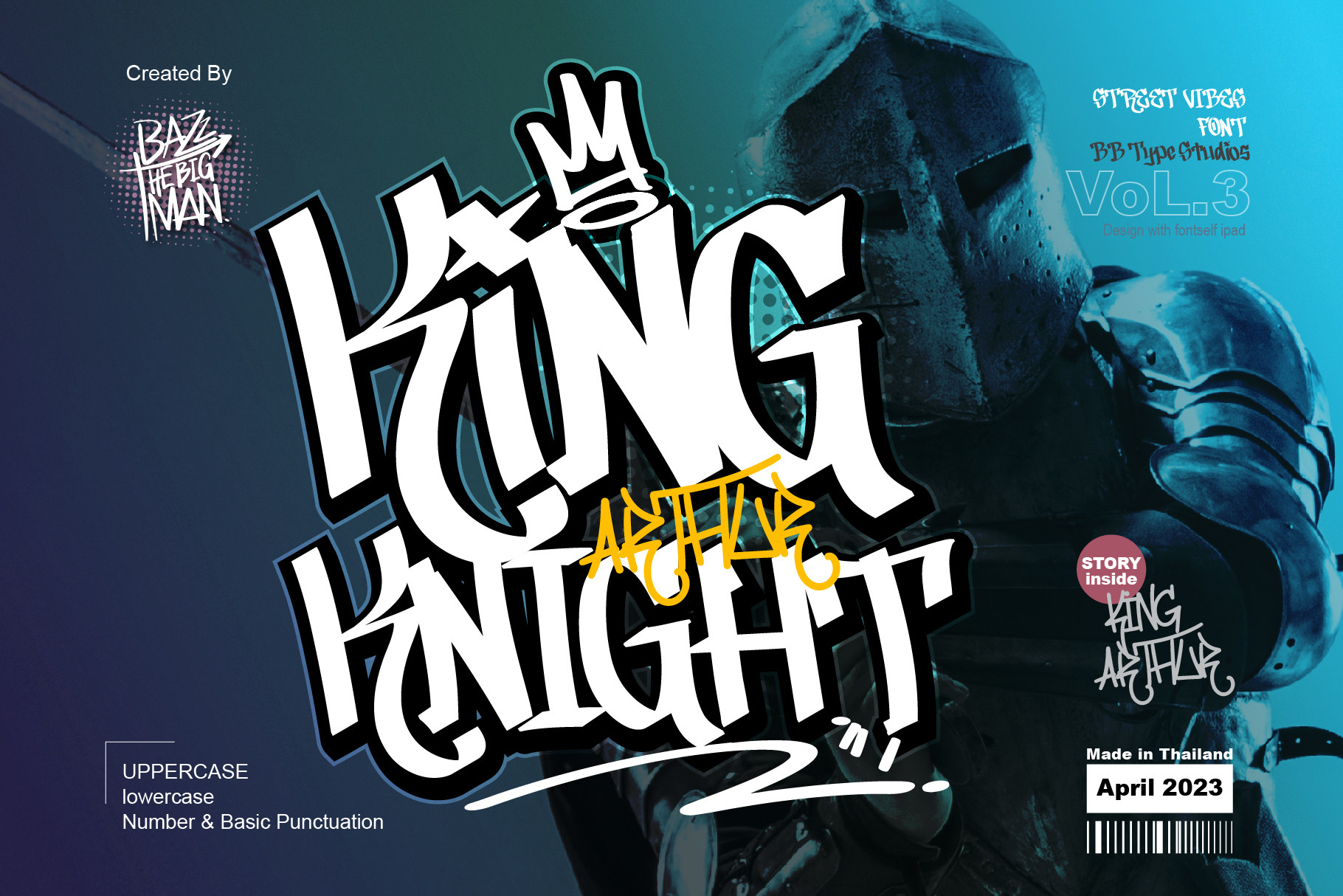 King Knight Font - photo 1