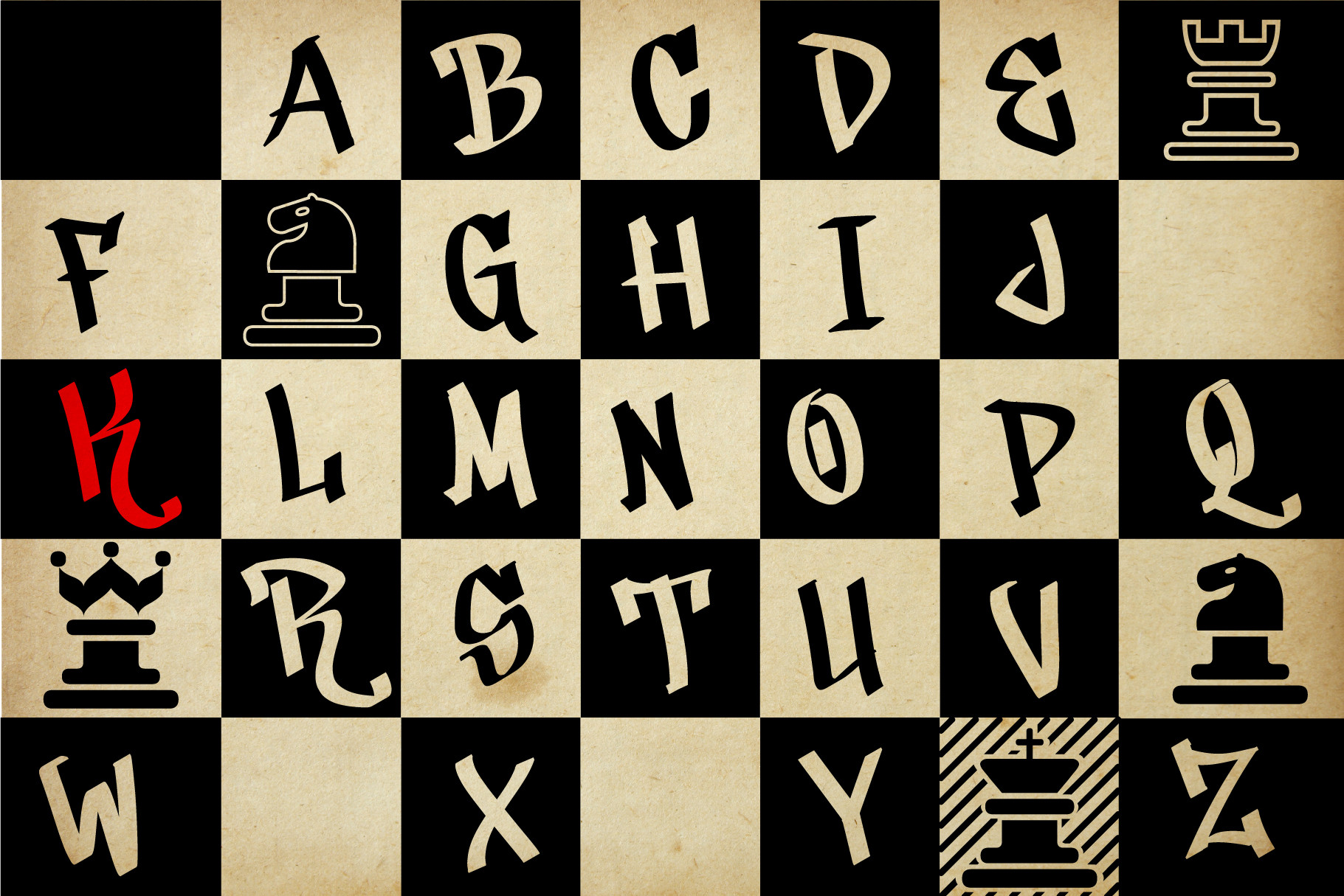 King Knight Font - photo 7