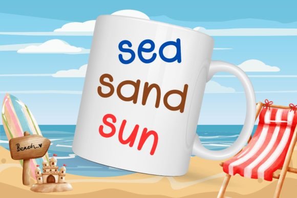 Malibu Holiday Font PNG with transparent background - Preview 3