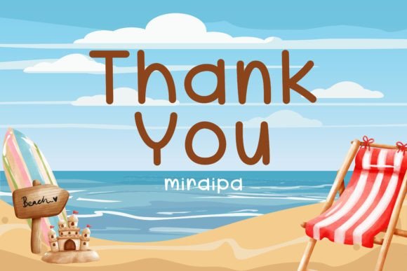 Malibu Holiday Font PNG with transparent background - Preview 5