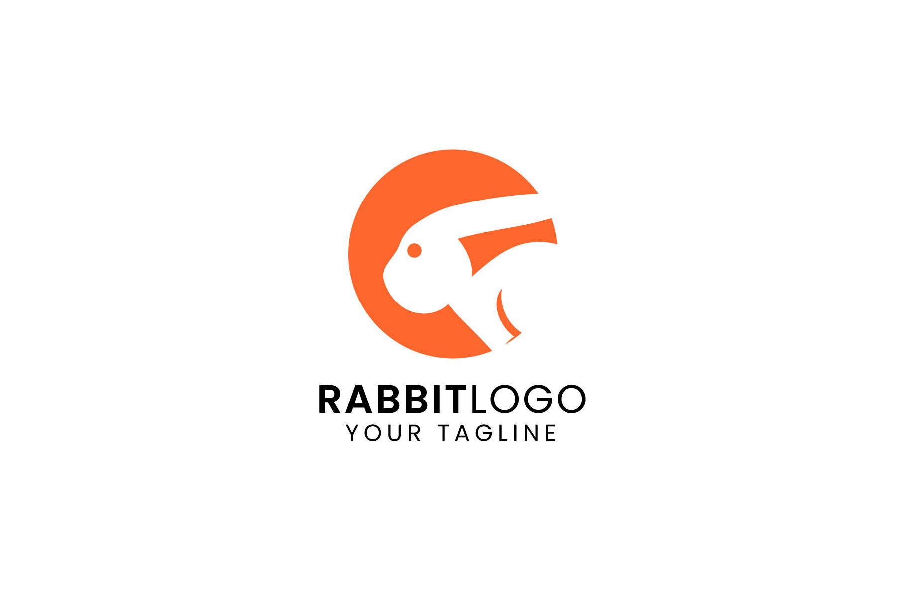 Rabbit Logo Vector Icon Illustration Graphic by Dyn Studio · Creative ...