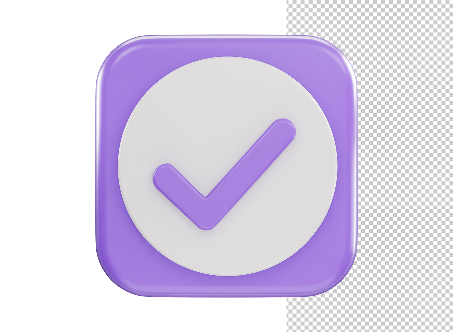 Verified Icon 3d Rendering Graphic by crop3dbusiness · Creative Fabrica