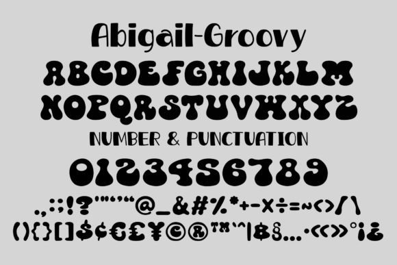 Abigail Groovy Font - Preview 5