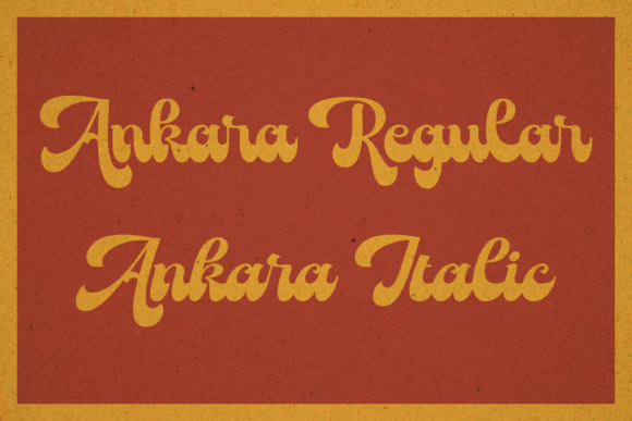 Ankara Font - Preview 1