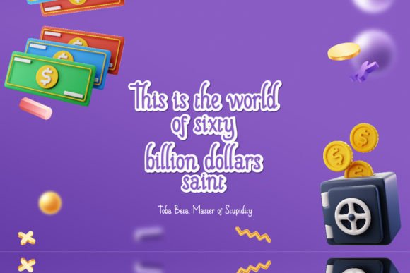 Billion Dollars Font - Preview 6