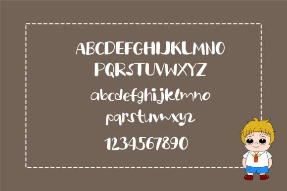 Browny Font - Preview 3