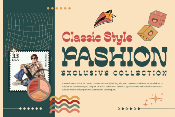 Bungire Retro Font - Preview 2