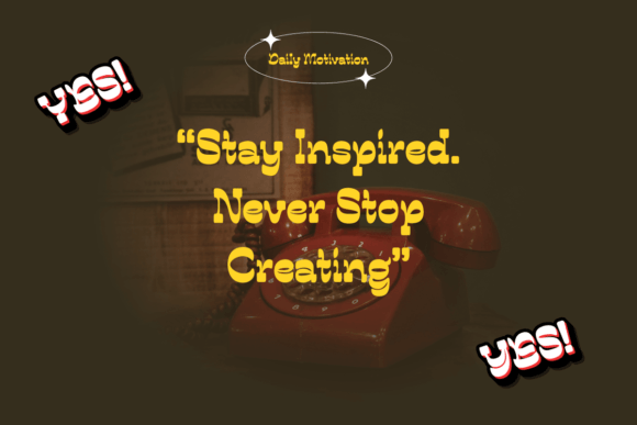 Bungire Retro Font - Preview 4