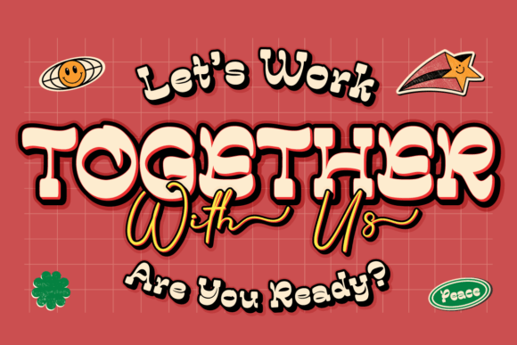 Bungire Retro Font - Preview 6