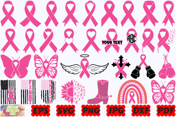 Cancer SVG | Breast Cancer SVG | Fighter