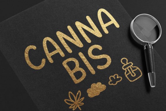 Cannabis Font - Preview 2