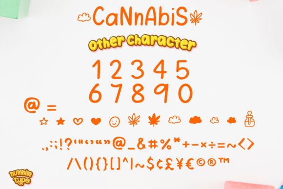 Cannabis Font - Preview 6