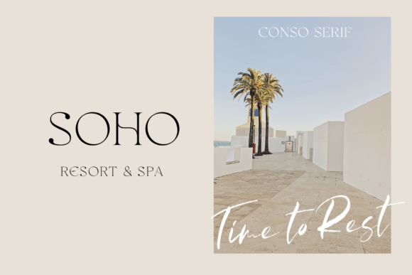 Conso Font - Preview 3