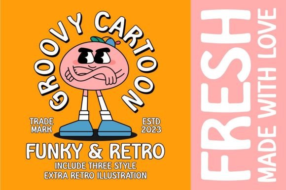 Groovy Cartoon Font - Preview 2