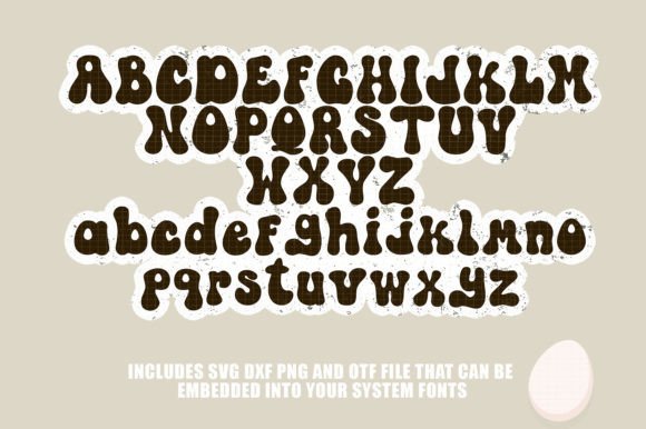 Groovy Egg Font - Preview 1