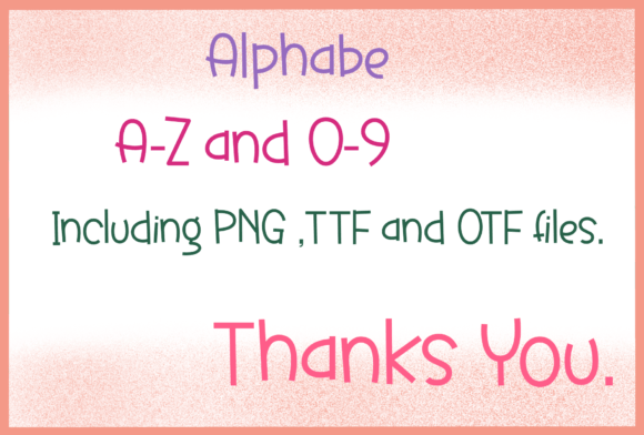 Lemon Summer Font PNG with transparent background - Preview 5