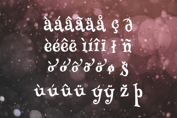 Merlin Lynet Font PNG with transparent background - Preview 4