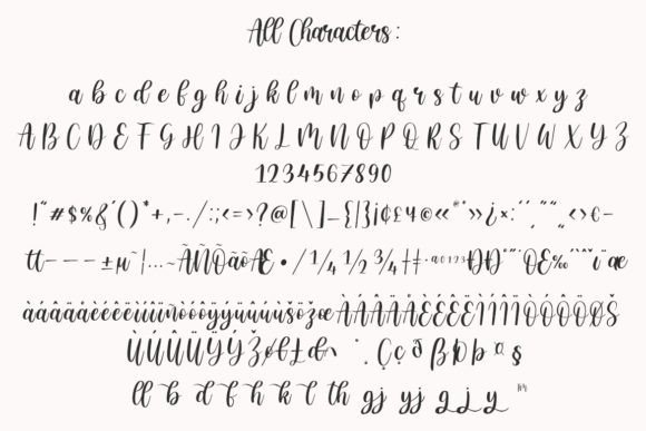 My Theory Font PNG with transparent background - Preview 3