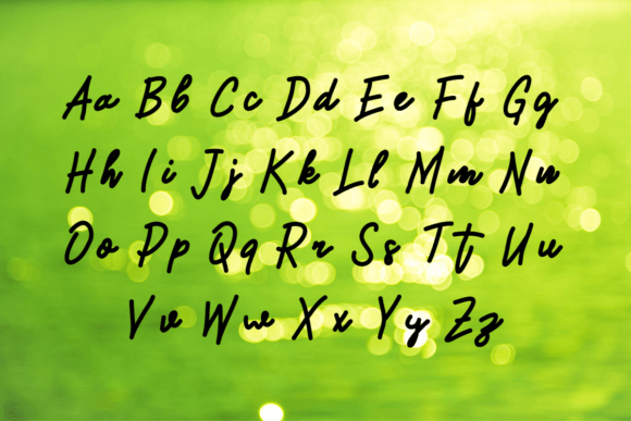 Nerissa Font PNG with transparent background - Preview 1