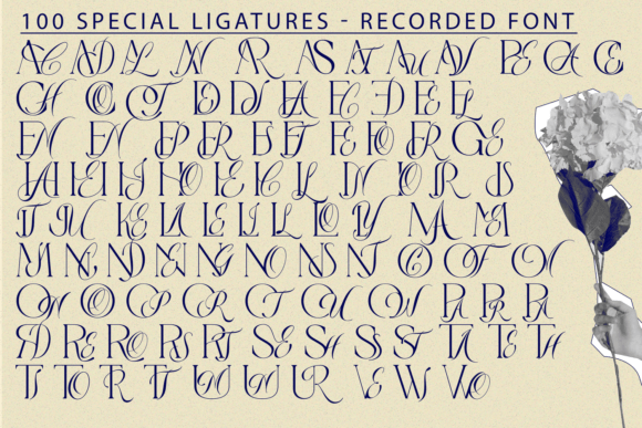 Recorded Font PNG with transparent background - Preview 6