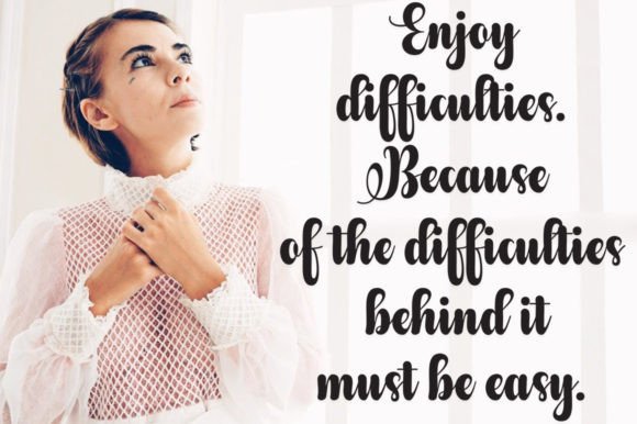 Hirly Font PNG with transparent background - Preview 3