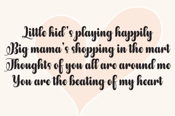 Hirly Font PNG with transparent background - Preview 6