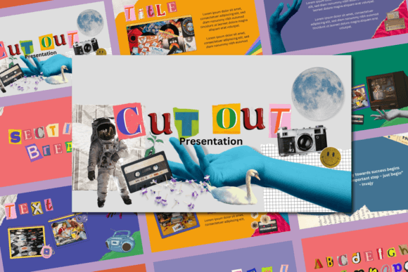 Retro-Inspired Kpop Presentation Template
