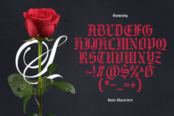 Boomsong Font - Preview 1