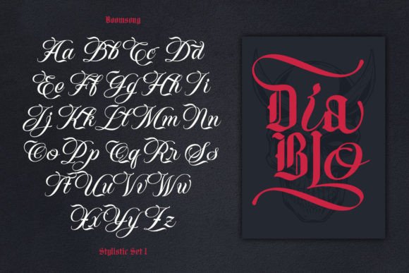 Boomsong Font - Preview 3