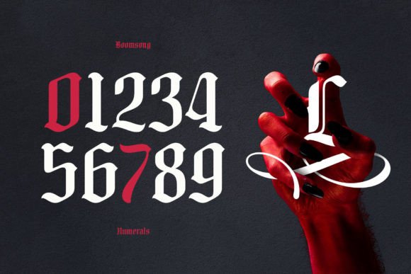 Boomsong Font - Preview 4
