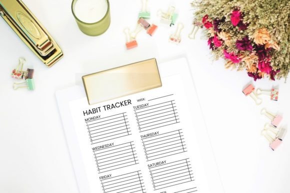 Daily Habit Tracker Printable - Printable