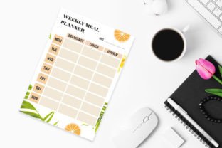 Weekly Meal Planner V2 SVG Graphic by creativetacos · Creative Fabrica
