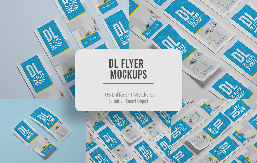 05 PSD DL Flyer Mockups Graphic by sujhonsharma · Creative Fabrica