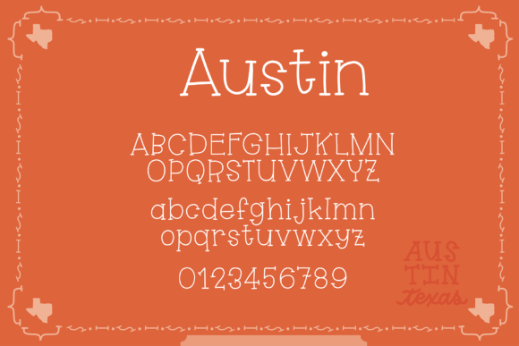 Austin Font - Preview 2