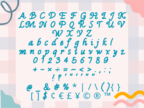 Bonita Font - Preview 1