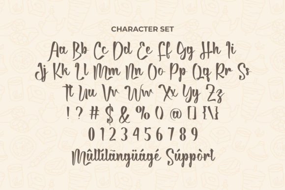 Celebrity Chef Font - Preview 2