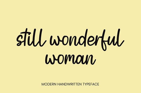 Chummy Font - Preview 1
