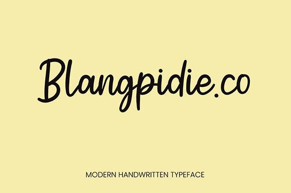 Chummy Font - Preview 2