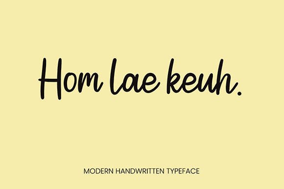 Chummy Font - Preview 3