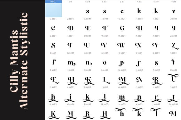 Cilly Mantis Font - Preview 6