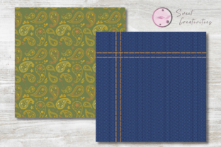 Cowboy Digital Papers Graphic by Sweet Creativities · Creative Fabrica